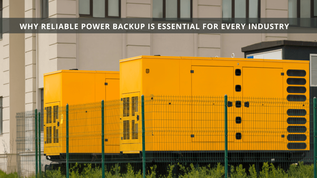 Reliable Power Backup